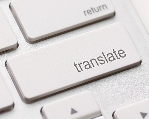 Translate computer key